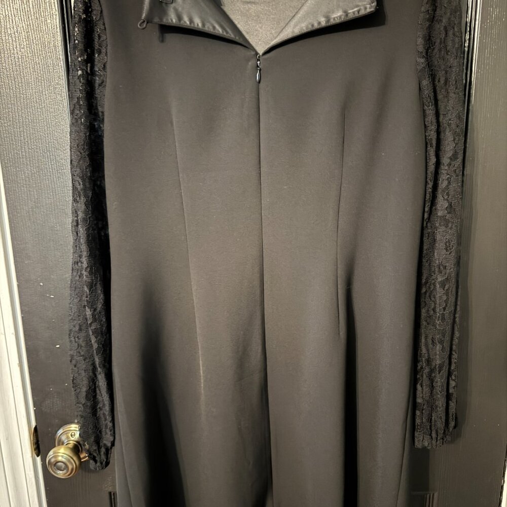 White House Black Market Womens Dress Lace Sleeves - Picture 3 of 3